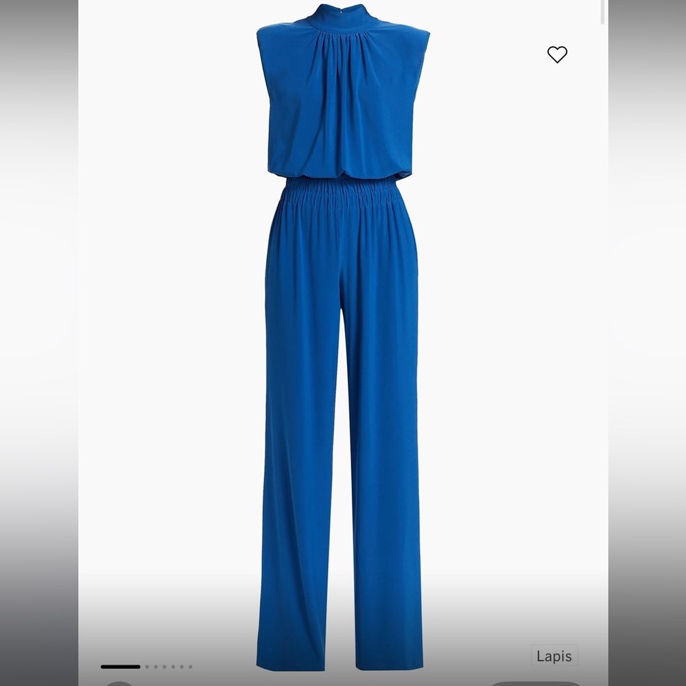 Ramy Brook Vibrant Blue Jumpsuit